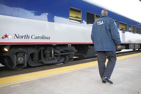TSA checking trains, buses, subways